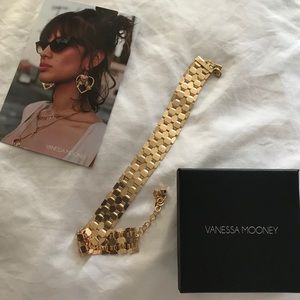 Gold Link Choker Vanessa Mooney